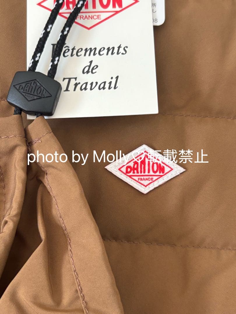 [DANTON/ダントン] インナーダウン クルーネックジャケット