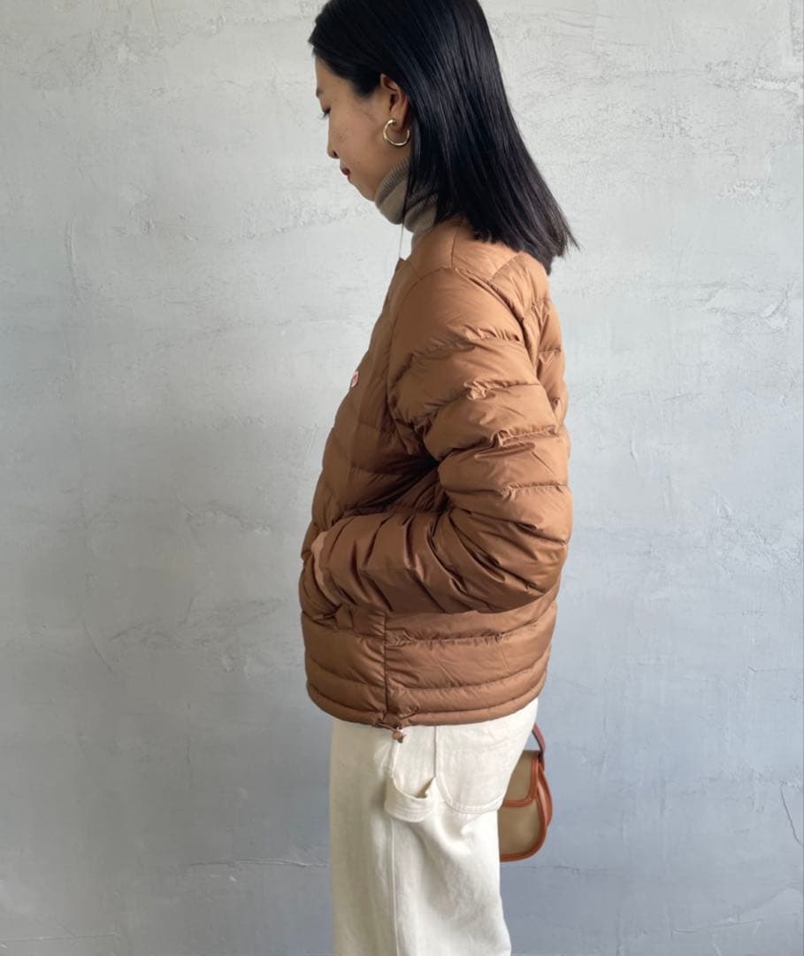 [DANTON/ダントン] インナーダウン クルーネックジャケット