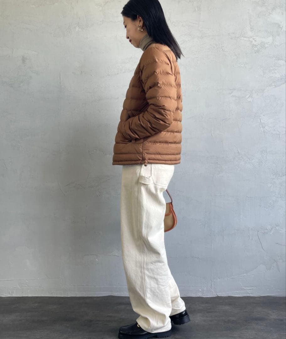 [DANTON/ダントン] インナーダウン クルーネックジャケット