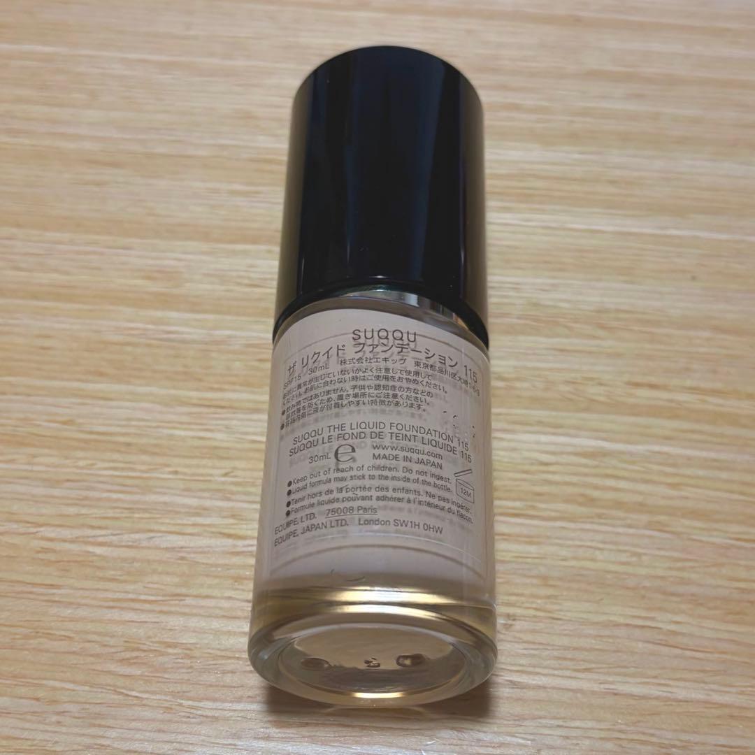 【新品未使用】SUQQU ザ リクイド ファンデーション 115 化粧品　美容