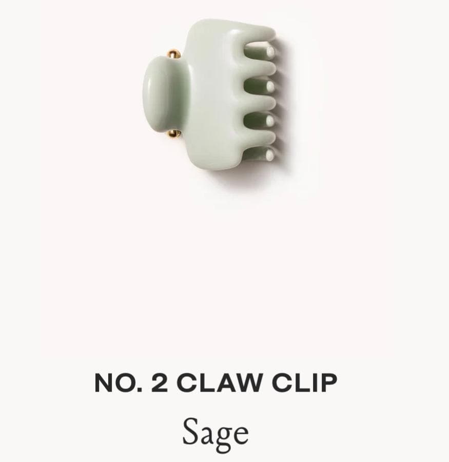 新品UNDO ヘアクリップ No.2 Sage