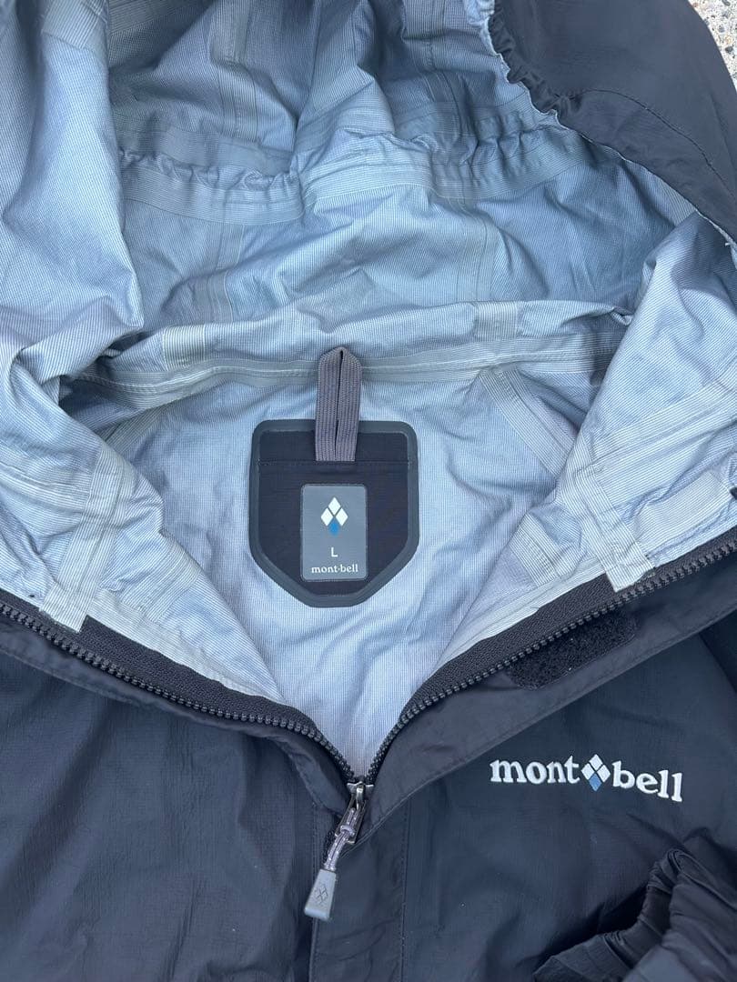 〔美品〕montbell tech shell jacket y2k 刺繍