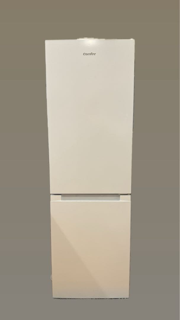 COMFEEホワイト冷蔵庫・冷凍庫 上下二段式
