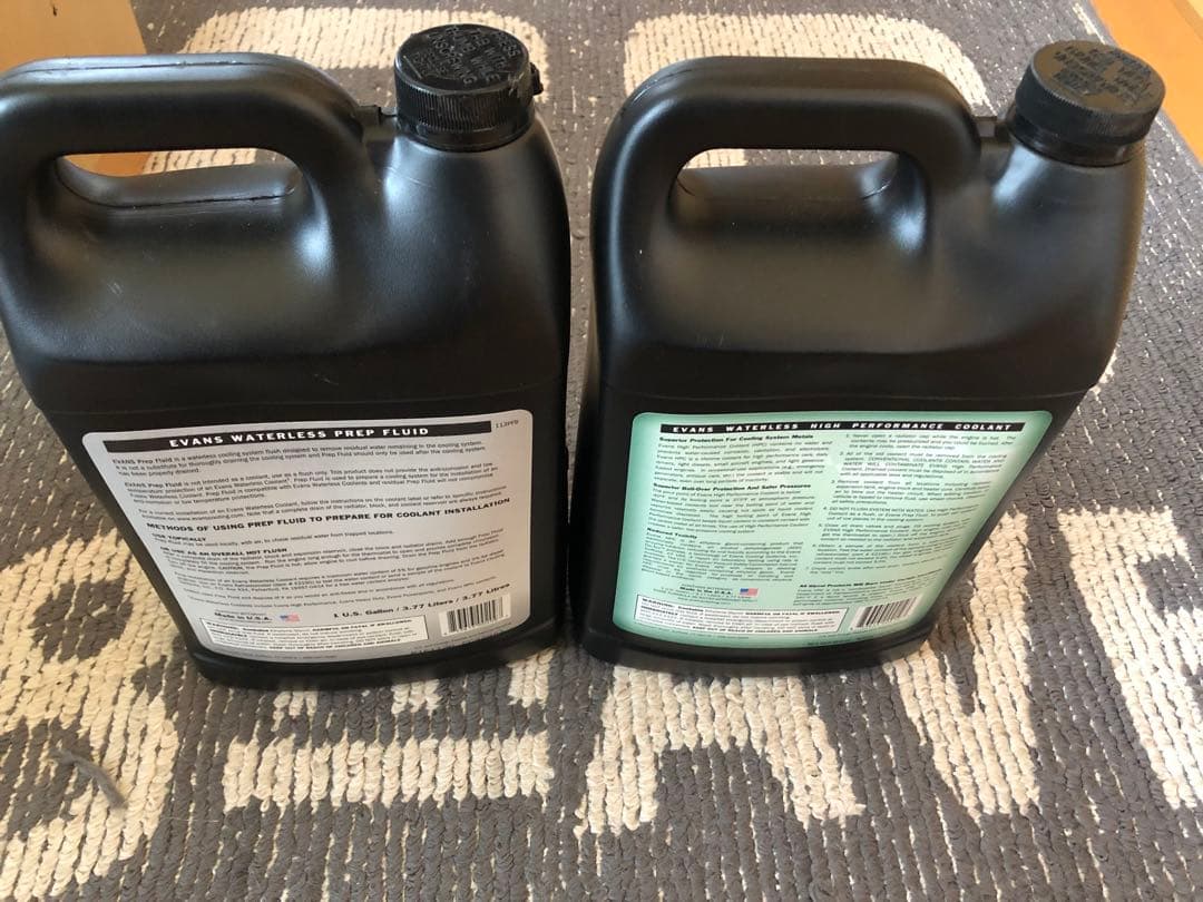 メンテナンス EVANS PREP FLUID&HIGH PERFORMANCECOOLANT