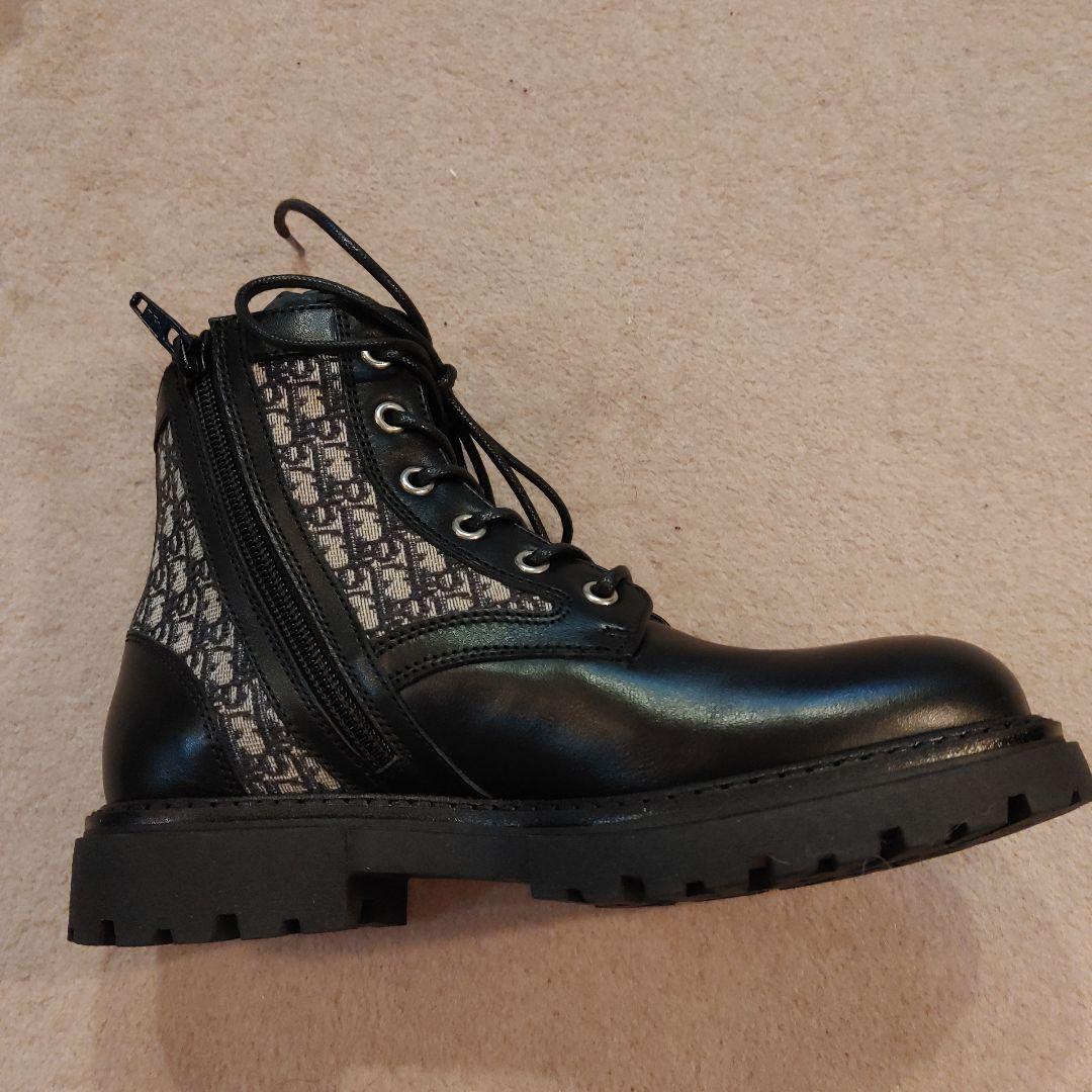 新品! 現行モデル21㎝ Dior Exploreショートブーツ【No.06】