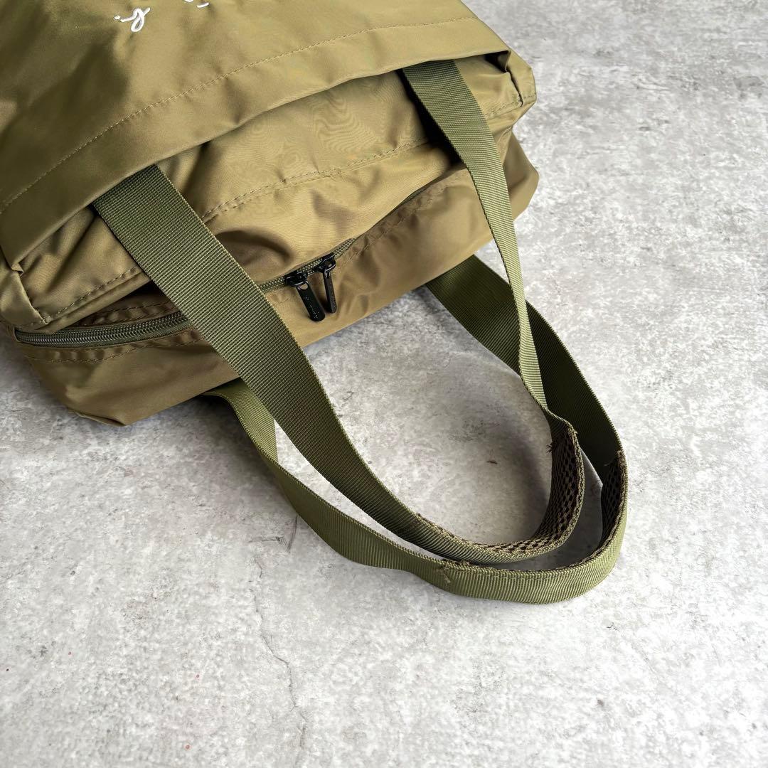 【co.様】agnes b. 2way トート リュック バックパック ロゴ