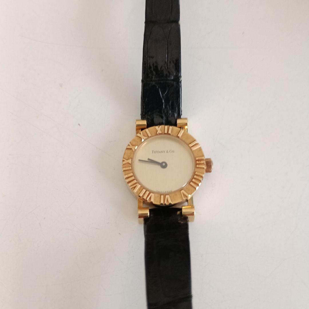 Tiffany & Co. K18 アトラスゴールドウォッチ D286.753
