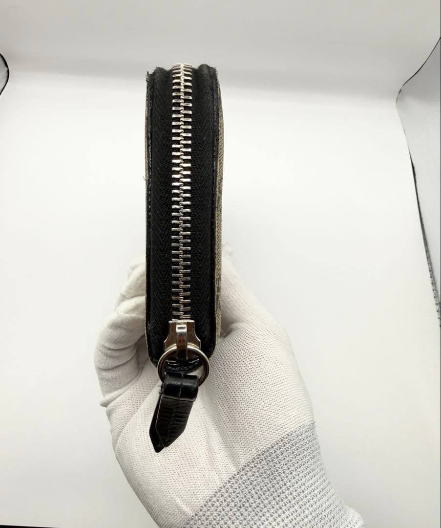 GUCCI グッチ 長財布 スネーク ラウンドファスナー GGスプリーム