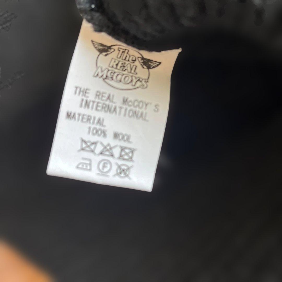 The REAL McCOY'S ブラックセーター M 新品タグ付き