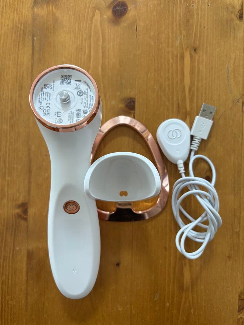 ルミスパ　ローズゴールド 充電器・台座付き