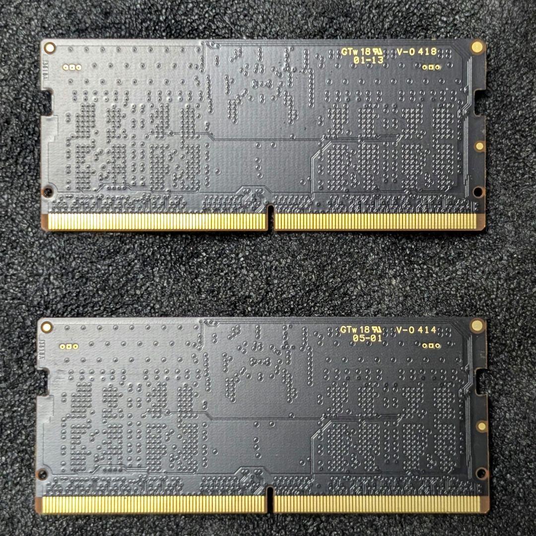 Crucial 8GB DDR5-5600 ノート用 メモリ 2枚組 16GB