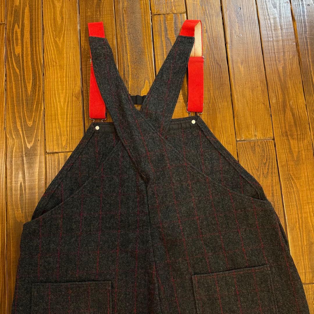 USA製‼︎【Woolrich ウールリッチ】ウールオーバーオール XL