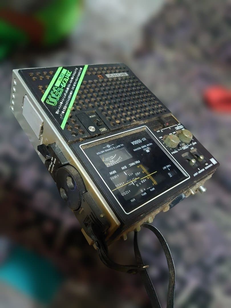 SONY ICF-5500A ラジオ じ