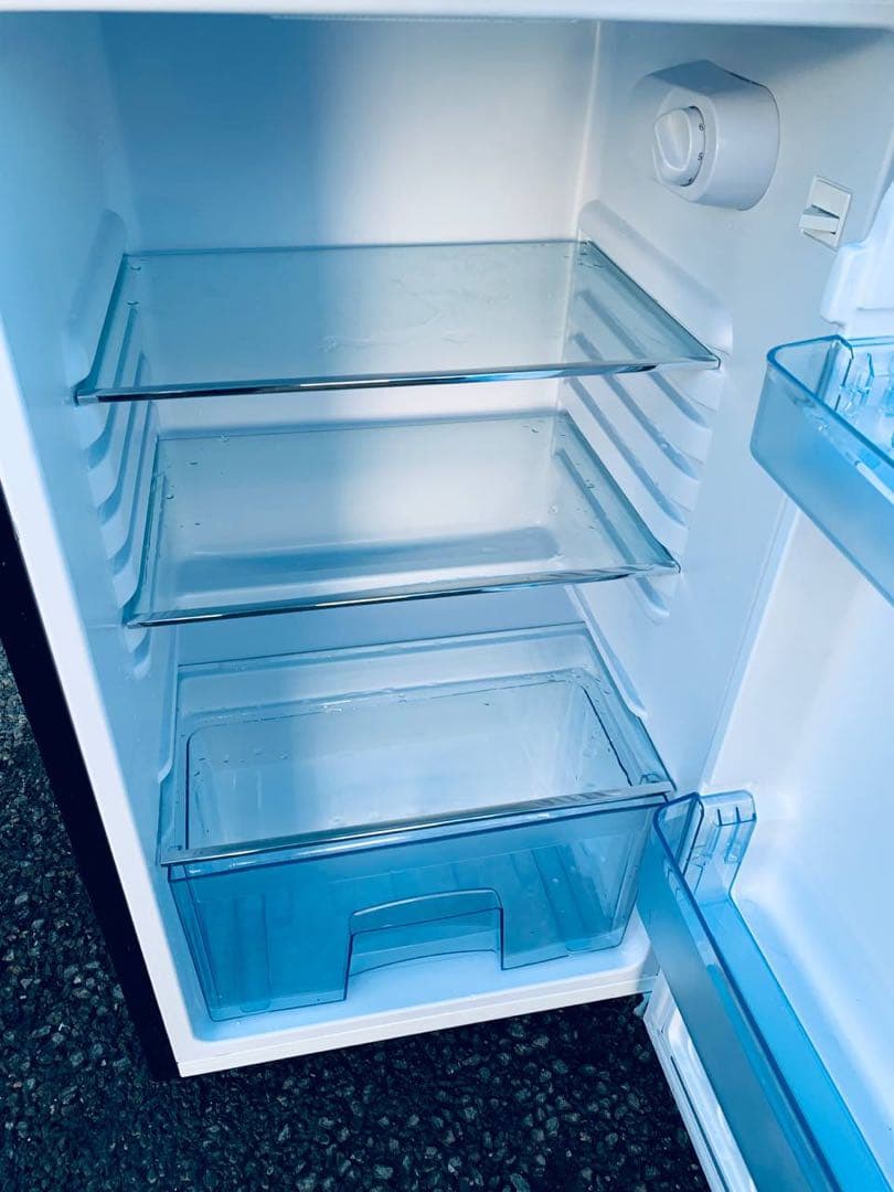 送料設置無料　A-Stage ２ドアレトロ冷凍冷蔵庫 WRE-2115K