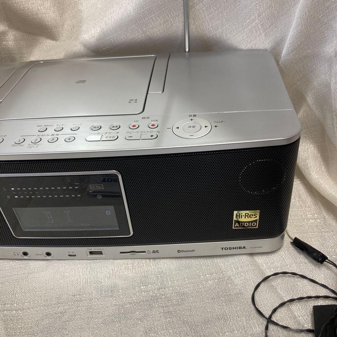 TOSHIBA CDラジオ TY-AH1000 ハイレゾ CD再生不可