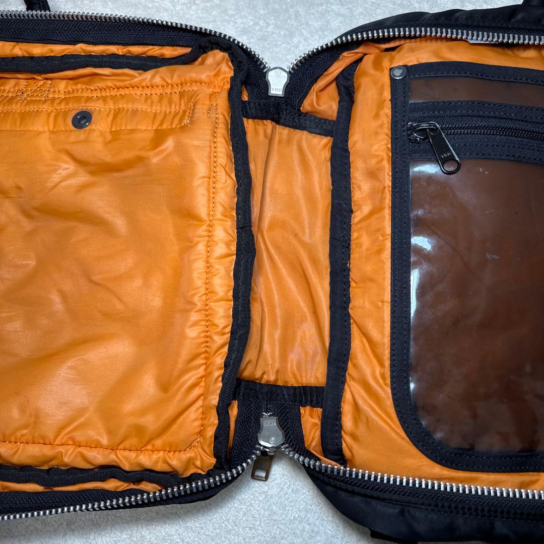 49 極美品　ポーター　タンカー　3way ブラック　ビジネスバッグ