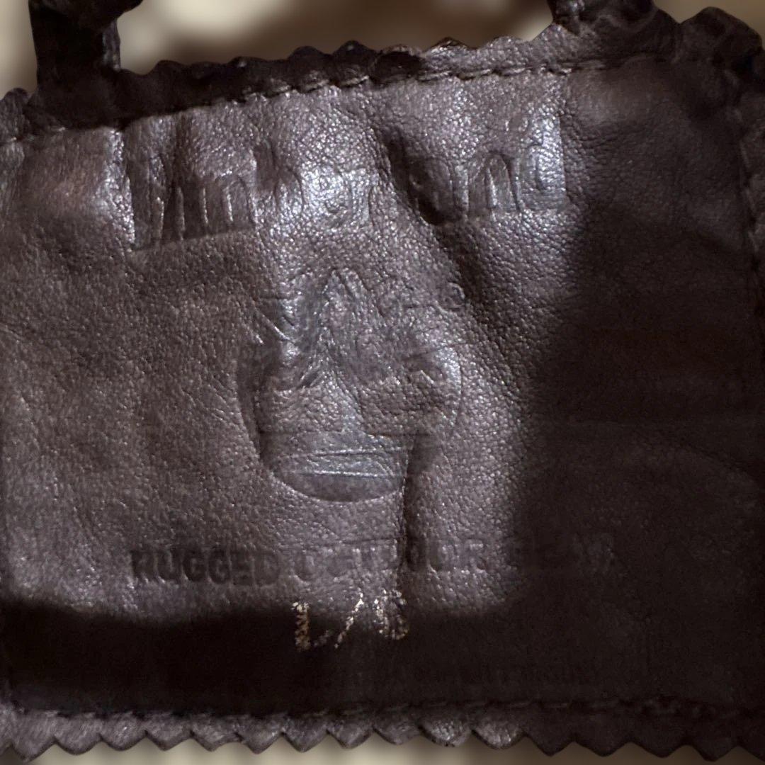 十*一様 Timberland ブラウンレザージャケット