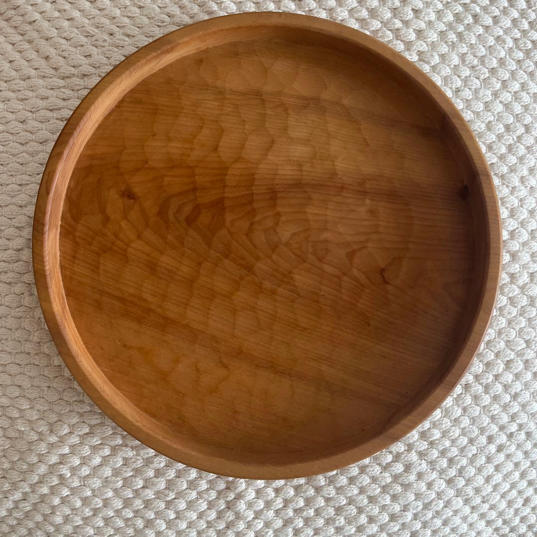 cogu 盆　丸盆　プレート　トレイ　皿　木皿　作家