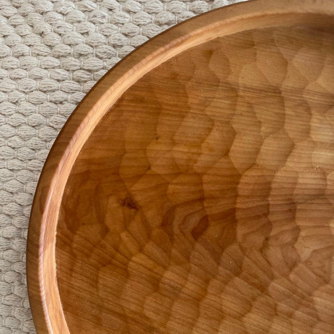 cogu 盆　丸盆　プレート　トレイ　皿　木皿　作家