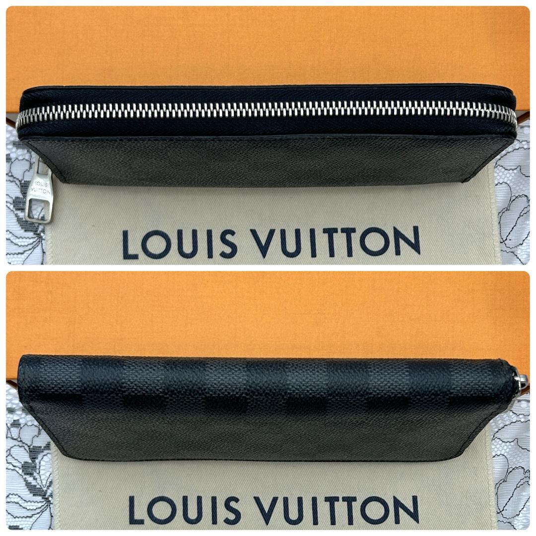 ★極美品★　ルイヴィトン　ダミエグラフィット　ヴェルティカル　ジッピーウォレット