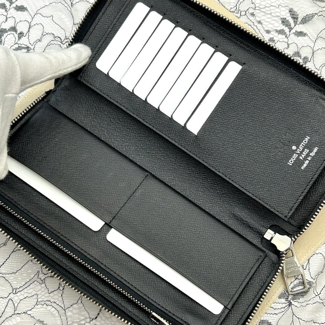 ★極美品★　ルイヴィトン　ダミエグラフィット　ヴェルティカル　ジッピーウォレット