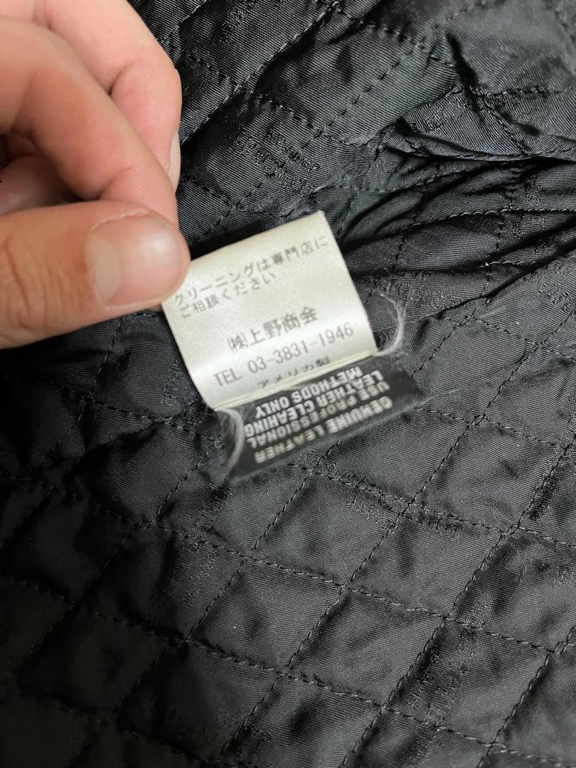 Schott×MASTERMIND レザージャケット