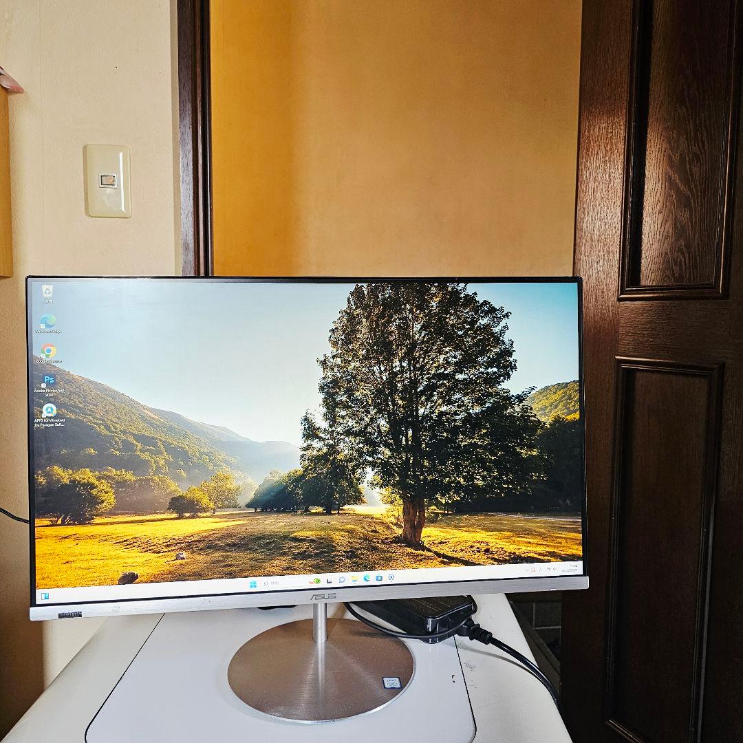 ASUS AIO ディスプレイ本体 シルバー