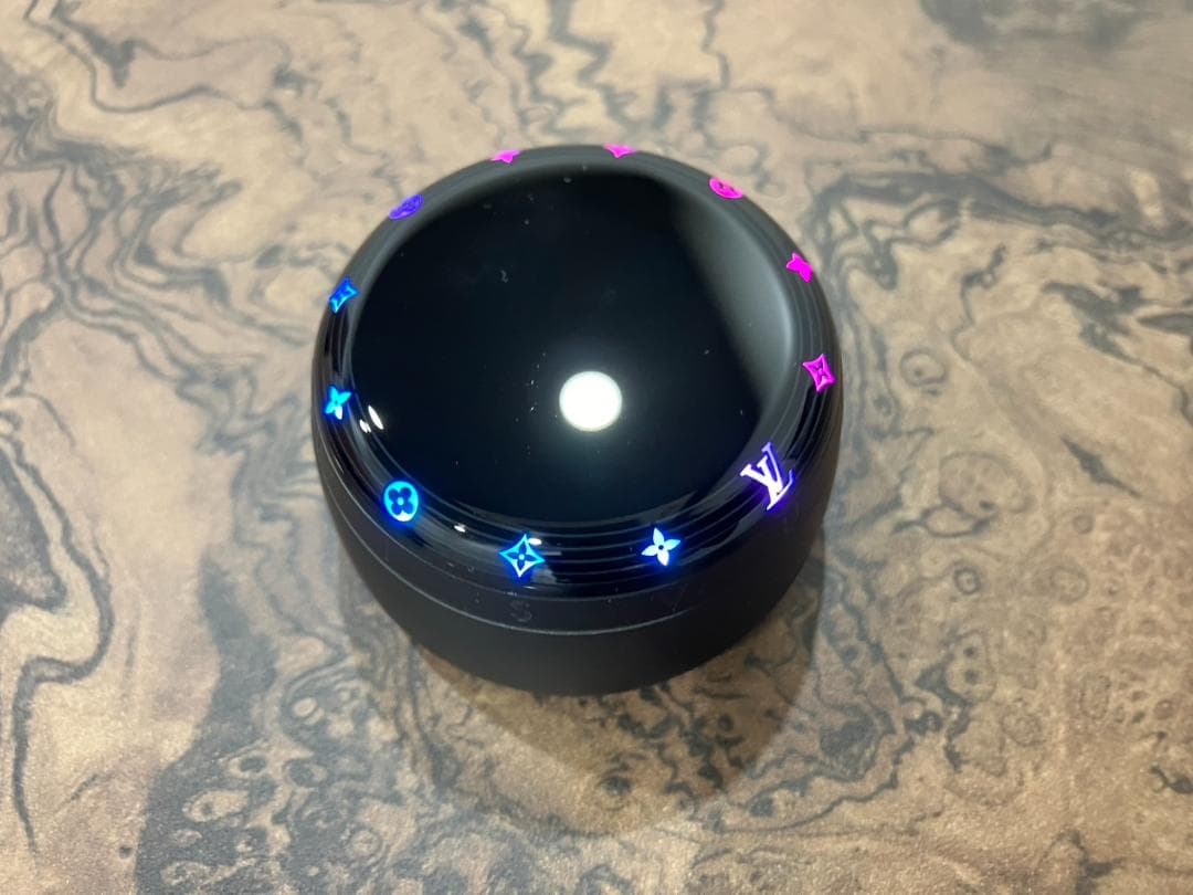 ヴィトン QAB210 ホライゾン ライトアップ イヤホン アセテート ブラック