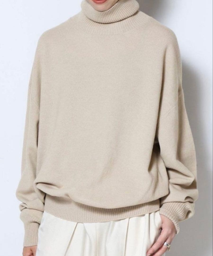 週末お値引き⭐️DeuxiemeClasseJUSPERタートルネックプルオーバー