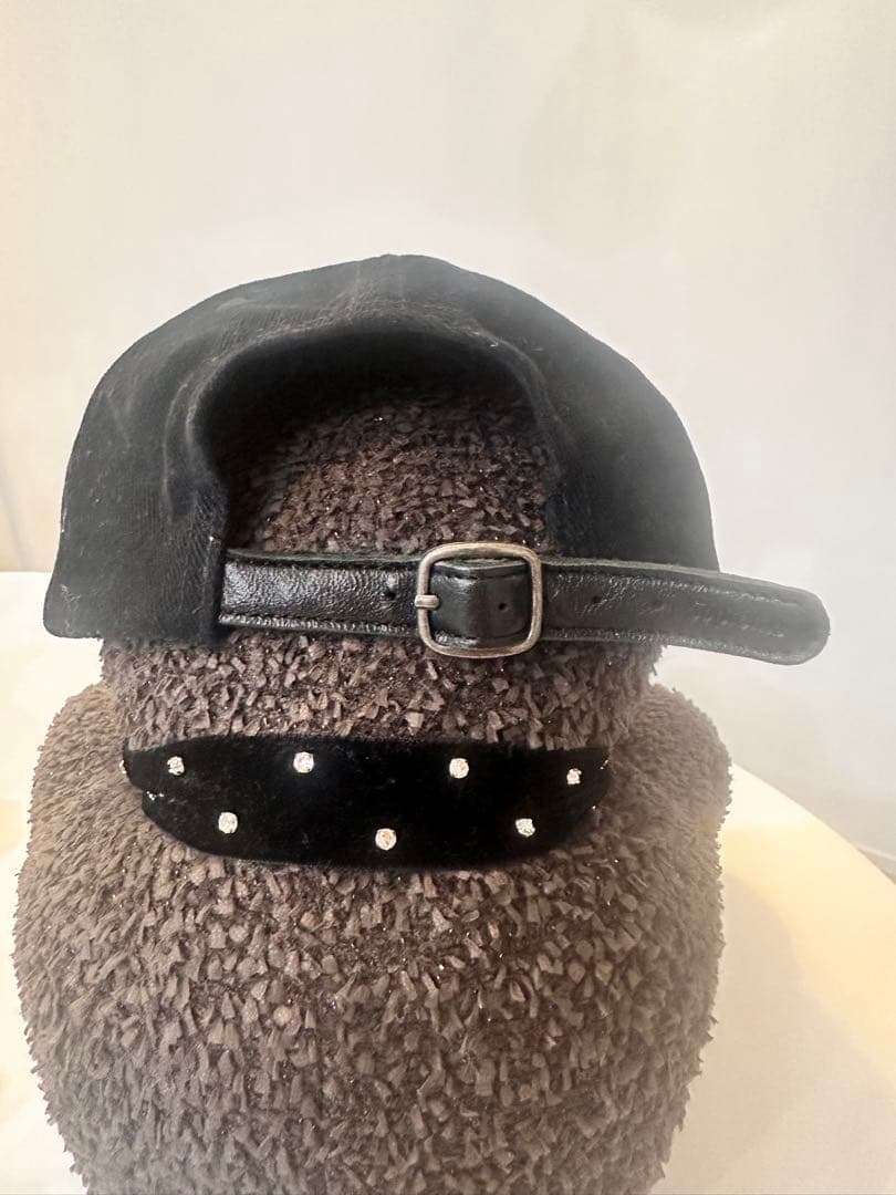 シュプリーム supreme 激レア 黒 ベースボールキャップ