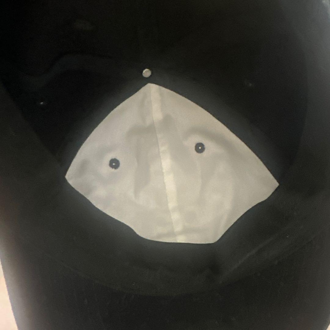 シュプリーム supreme 激レア 黒 ベースボールキャップ