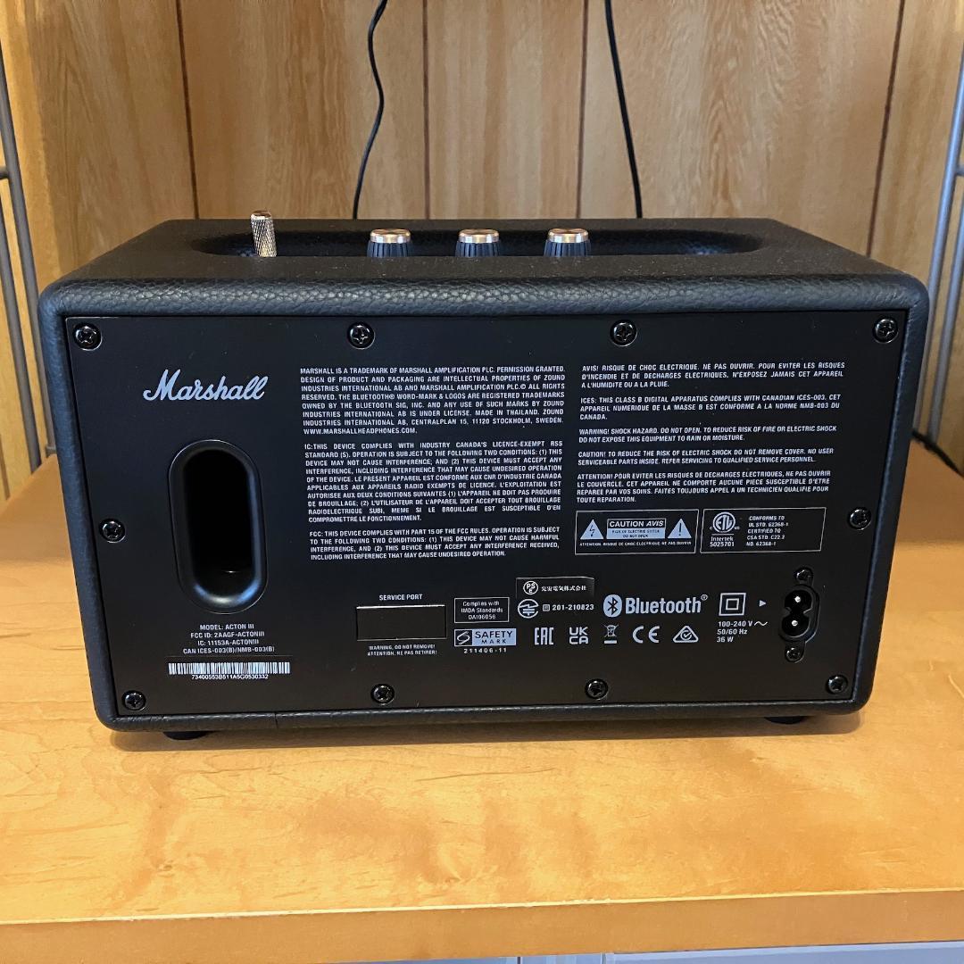 正規品 Marshall ACTON Ⅲ スピーカー Bluetooth
