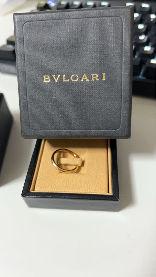 チ*ー様 BVLGARI k18 リング　15号　3.6g まだまだ金は高騰しま