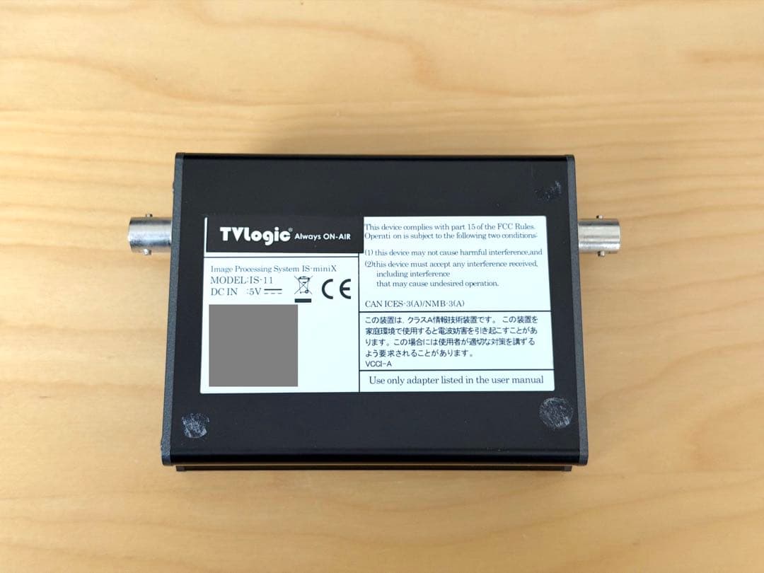 TVlogic IS-mini X　3G-SDI LUTコンバーター