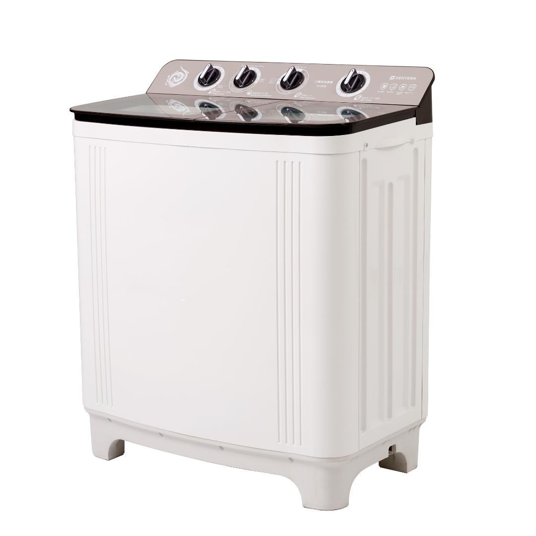 【二槽式】洗濯機 洗濯容量10kg 脱水容量8kg タイマー コンパクト 節電