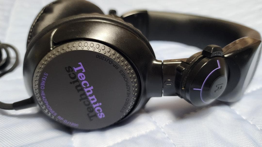 Technics RP-DJ1200 DJ用ヘッドホン（レアアイテム）