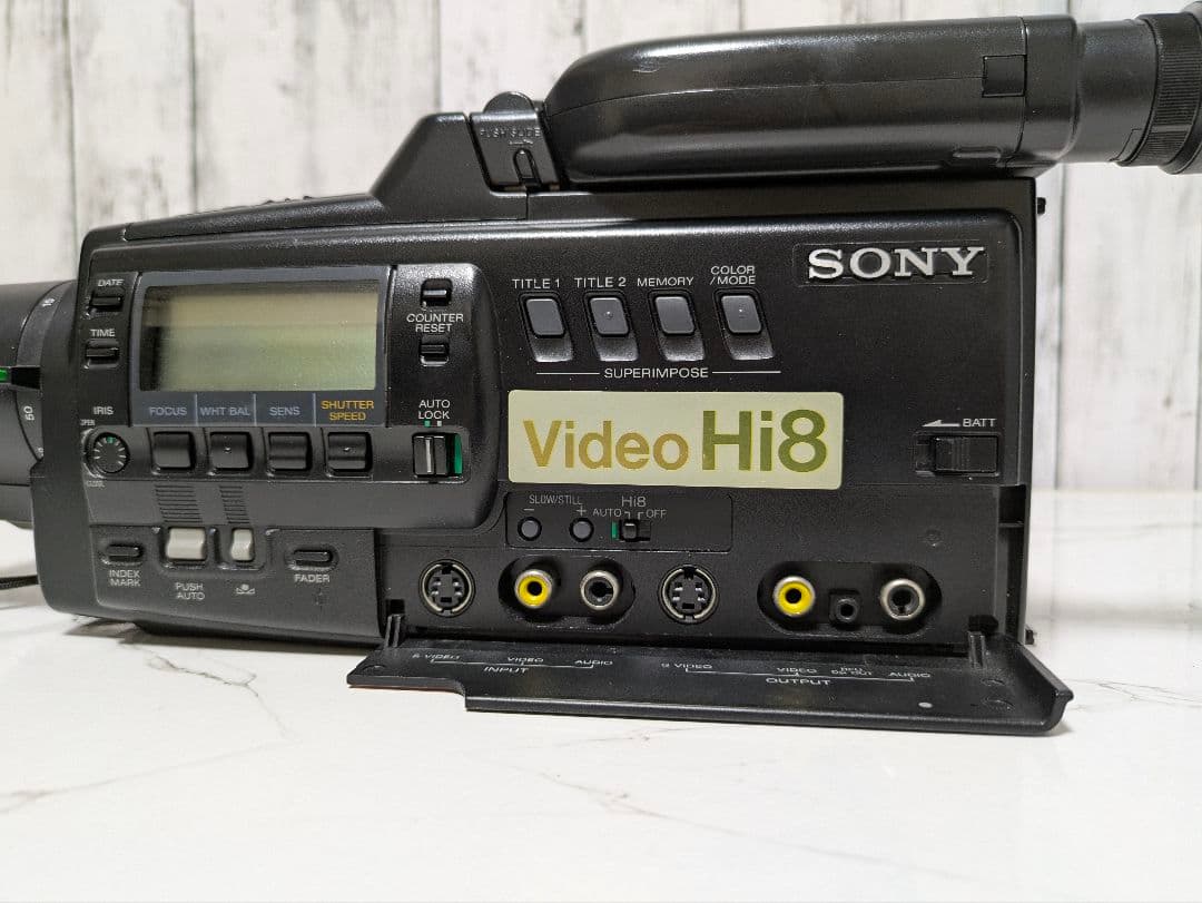 【希少】SONY　CCD-V900　ハンディカム　Video Hi8