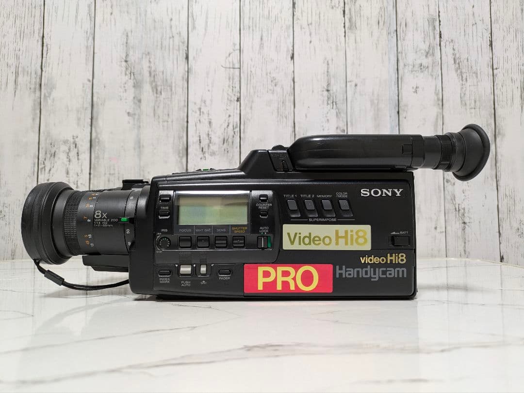 【希少】SONY　CCD-V900　ハンディカム　Video Hi8