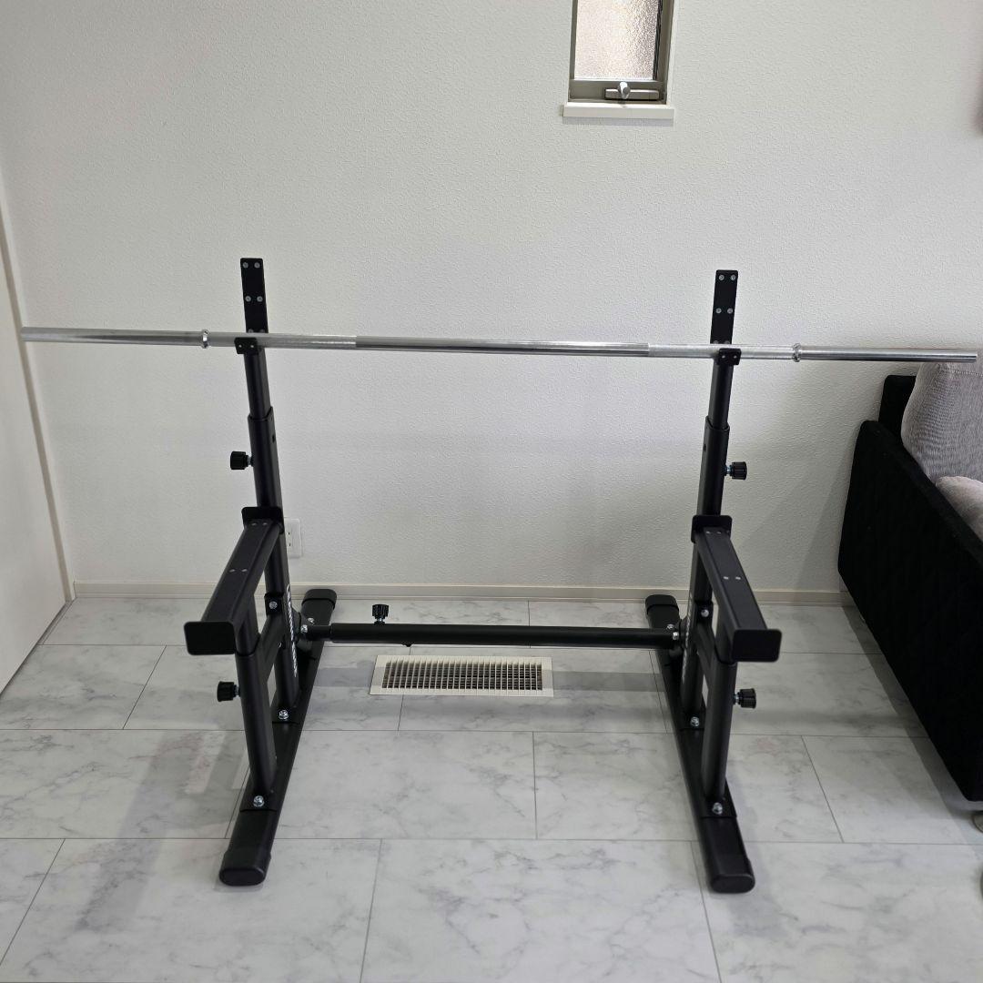 【美品】ホームジム バーベル ラック セット 100kg 筋トレ