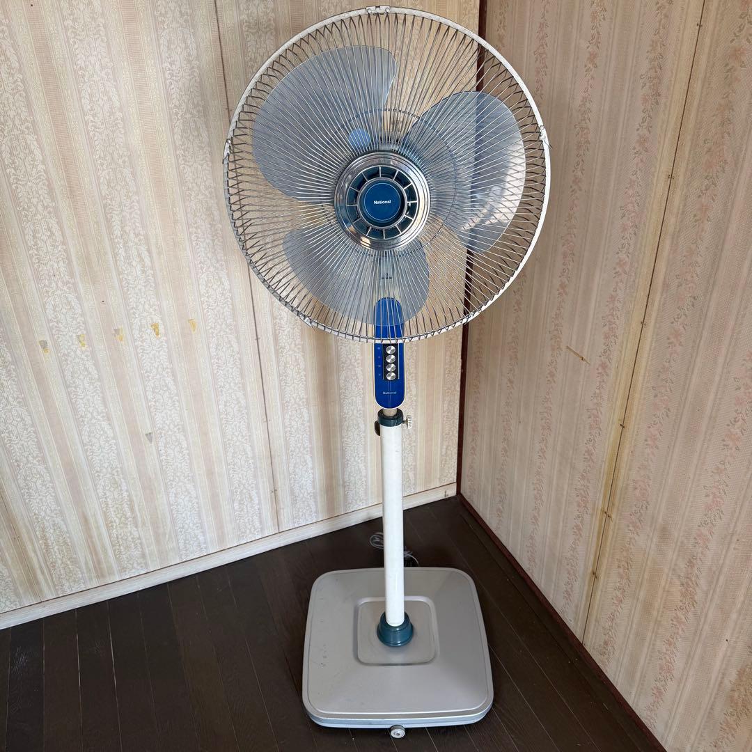 ☆昭和レトロ National ナショナル 大型スタンド扇風機 F-K401J☆