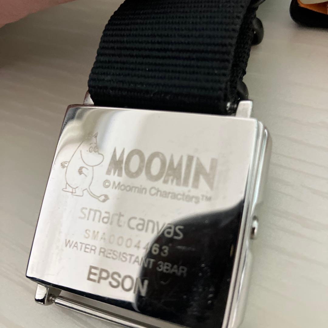 MOOMIN デジタル腕時計 エプソン　スマートキャンパス