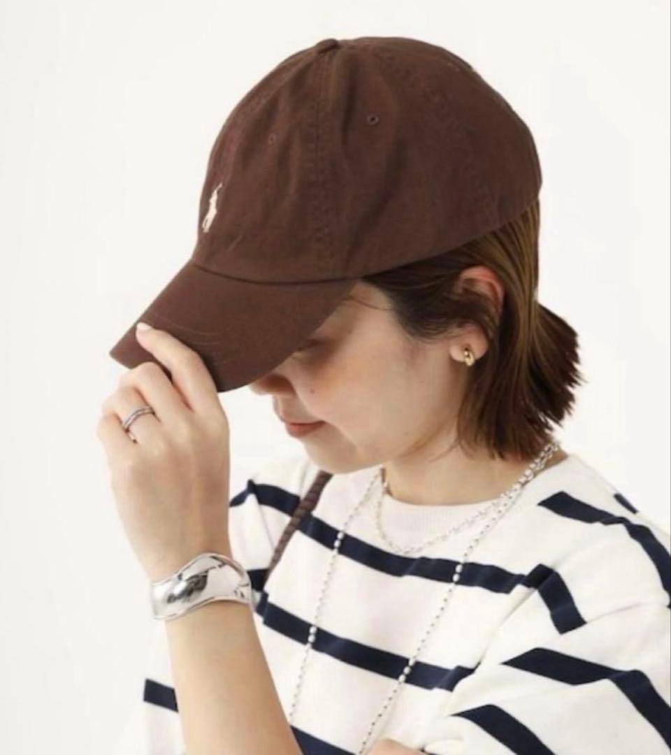 ラス1⭐️本日発送可能⭐️新品⭐️ラルフローレンブラウン ベースボールキャップ 新品