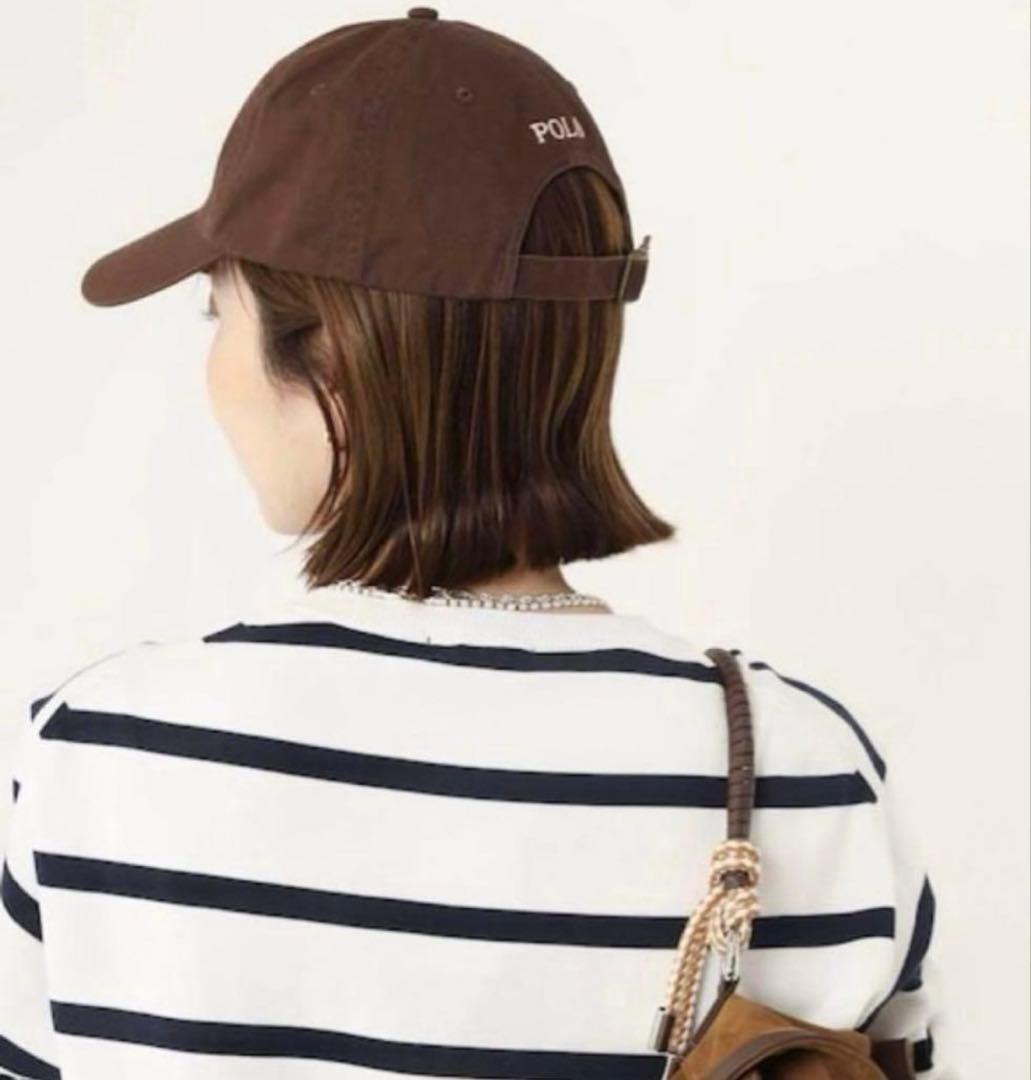 ラス1⭐️本日発送可能⭐️新品⭐️ラルフローレンブラウン ベースボールキャップ 新品