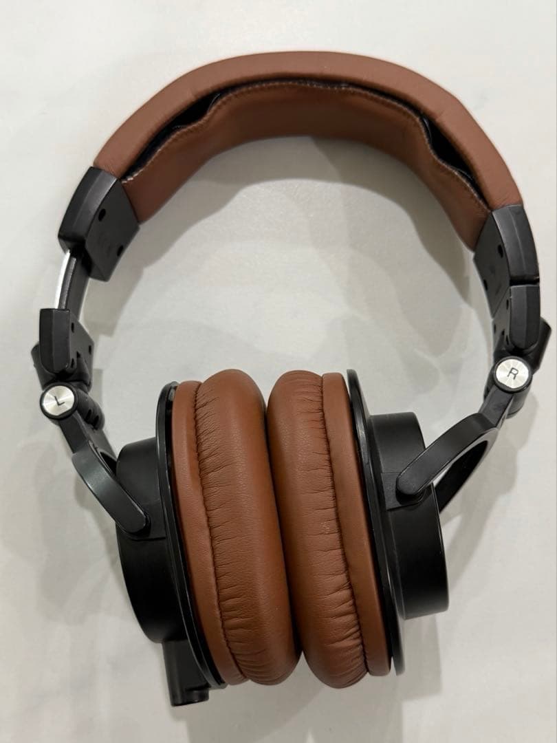 オーディオテクニカ ATH-M50x【パッド換装済】モニターヘッドホン 有線