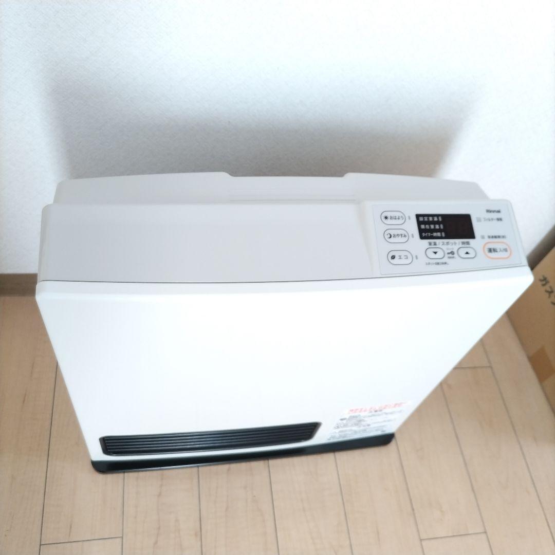 リンナイ　ガスファンヒーターSRC-365E　都市ガス用（2022年製）ホース付