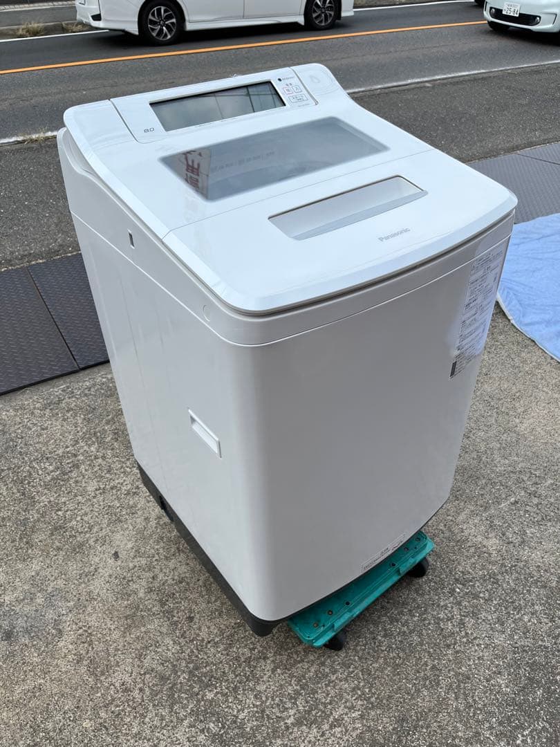 愛知岐阜/送料込★パナ 8.0kg洗濯機【NA-SJFA807】泡洗浄 21年製