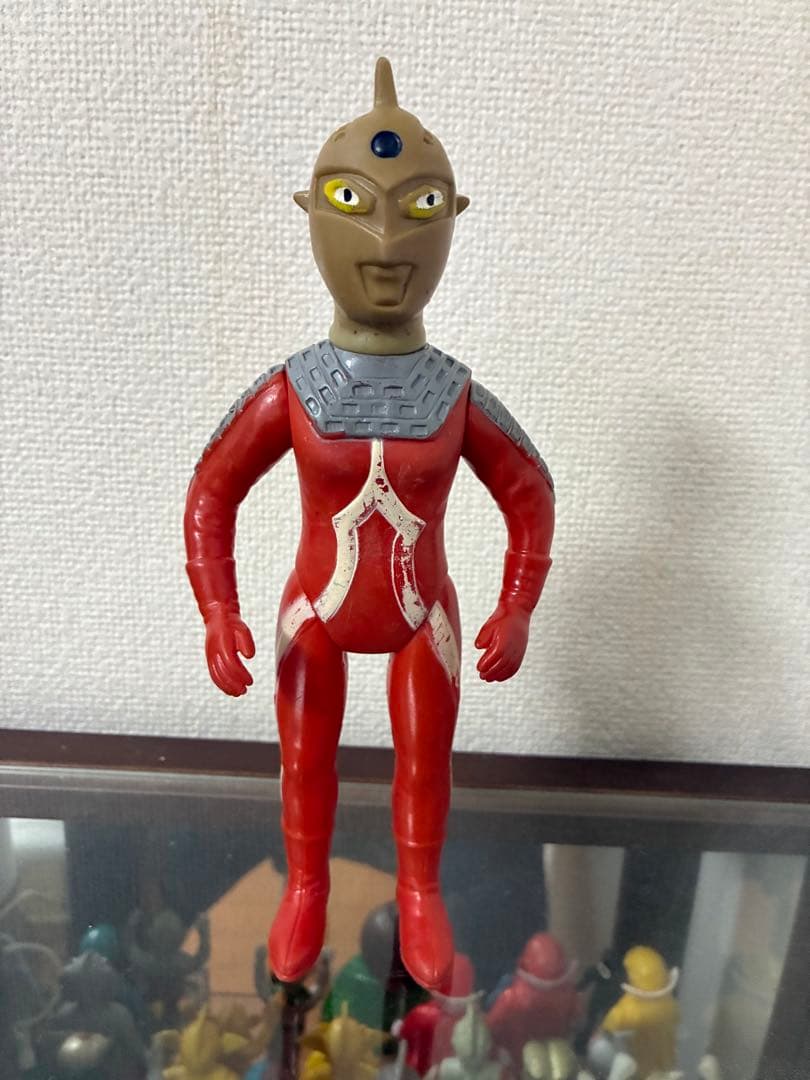 当時物　ブルマァク製「ウルトラセブン」スタンダードサイズ希少ソフビ