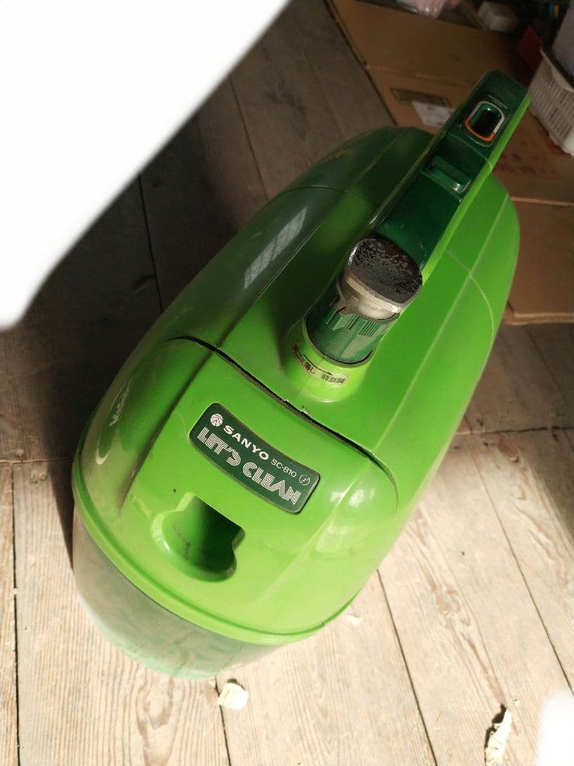 SANYO　サンヨー　LET’S　CLEAN　クリーナー　掃除機　昭和レトロ