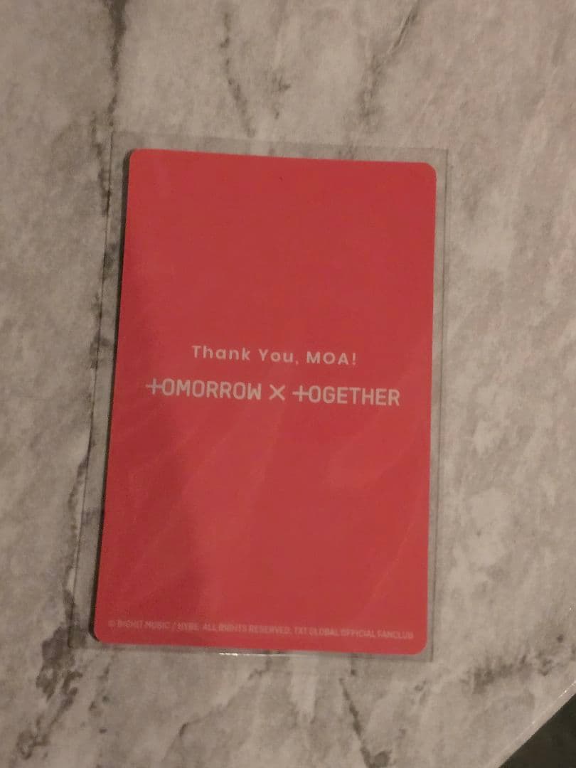 TOMORROW X TOGETHER ボムギュ トレカ