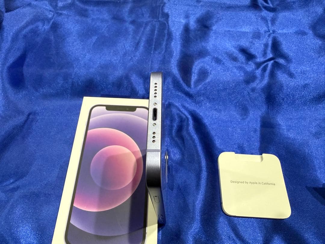 iPhone 12 パープル 128gb 本体＋箱 SIMフリー かなり美品